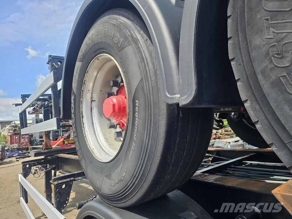 Groenewegen 45.07 CC-12-27 / 45 FT AND 40 FT CHASSIS BPW DISC. Containerframe semi-trailers