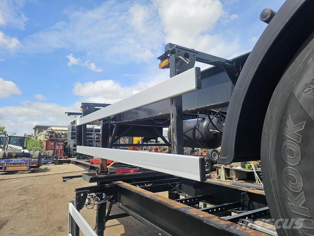 Groenewegen 45.07 CC-12-27 / 45 FT AND 40 FT CHASSIS BPW DISC. Containerframe semi-trailers