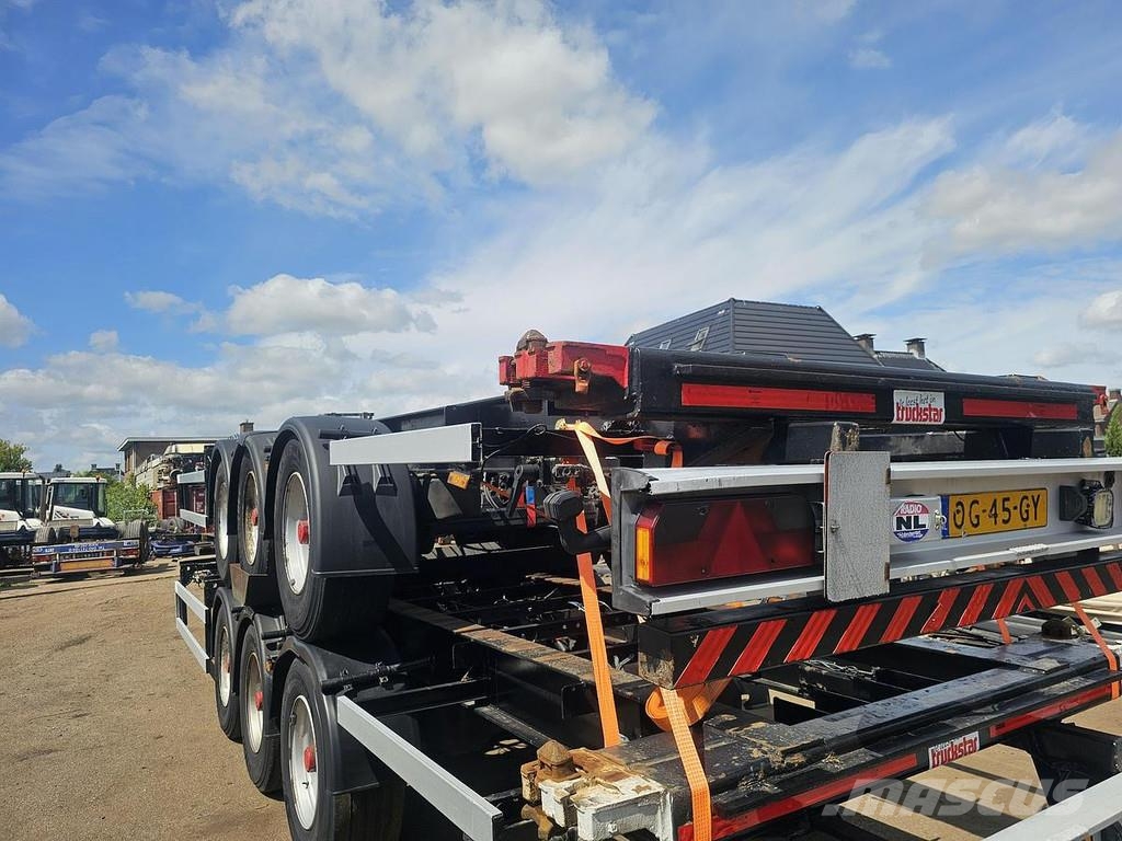 Groenewegen 45.07 CC-12-27 / 45 FT AND 40 FT CHASSIS BPW DISC. Containerframe semi-trailers