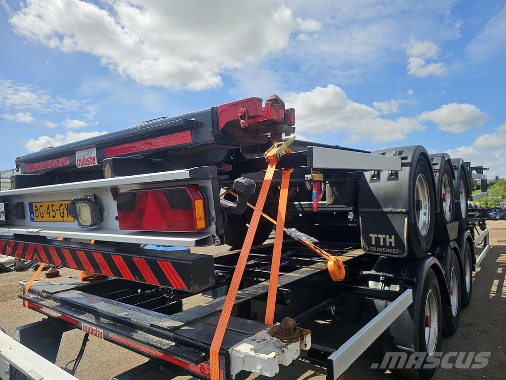 Groenewegen 45.07 CC-12-27 / 45 FT AND 40 FT CHASSIS BPW DISC. Containerframe semi-trailers