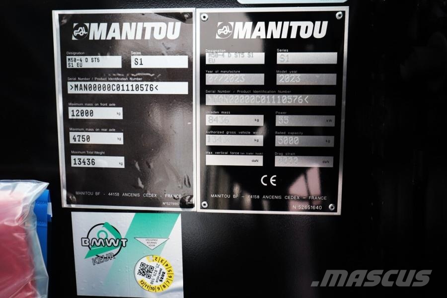 Manitou M50-4 Valid Inspection, *Guarantee, Diesel, 4x4 Dr Caminhão todo-o-terreno