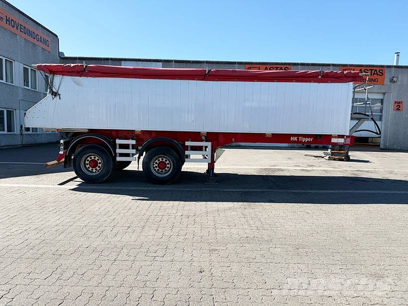 HK TIPPER 2 axle Tipper / 2 axle Alukastenmulde Kipper 25m3 Semirremolques de volteo