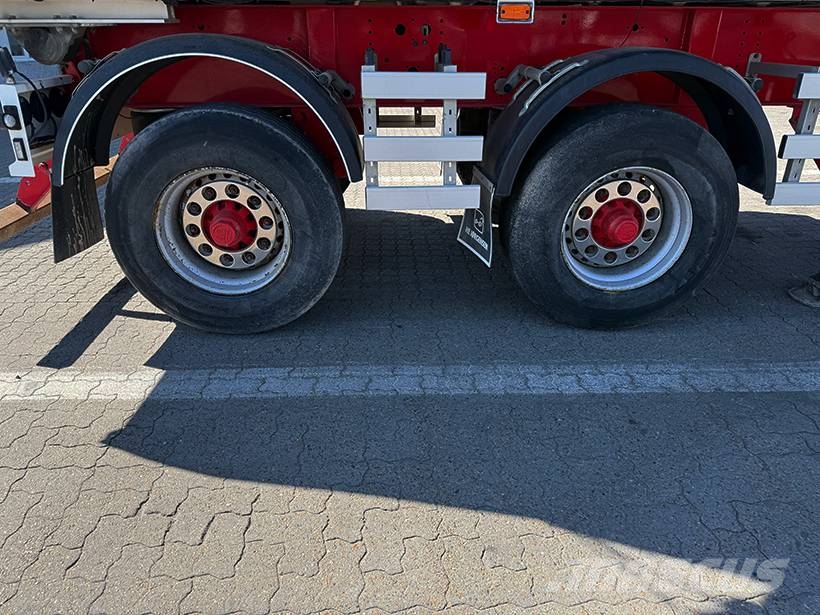 HK TIPPER 2 axle Tipper / 2 axle Alukastenmulde Kipper 25m3 Semirremolques de volteo