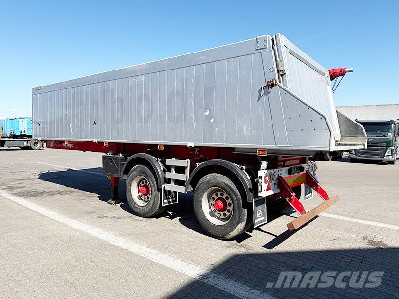 HK TIPPER 2 axle Tipper / 2 axle Alukastenmulde Kipper 25m3 Semirremolques de volteo