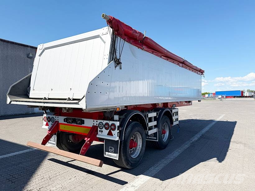 HK TIPPER 2 axle Tipper / 2 axle Alukastenmulde Kipper 25m3 Semirremolques de volteo