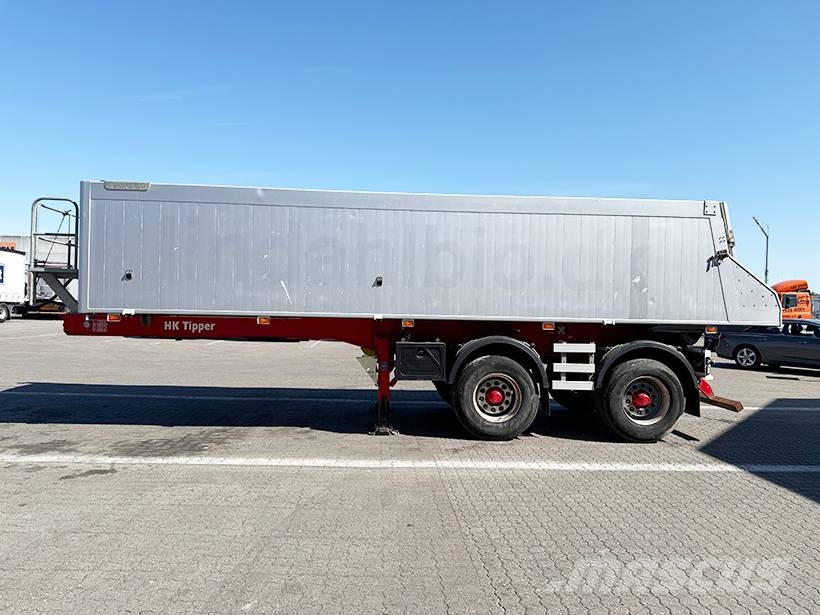 HK TIPPER 2 axle Tipper / 2 axle Alukastenmulde Kipper 25m3 Semirremolques de volteo