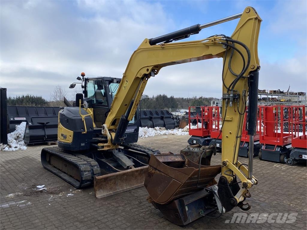Yanmar VIO80-1A 轮式挖掘机