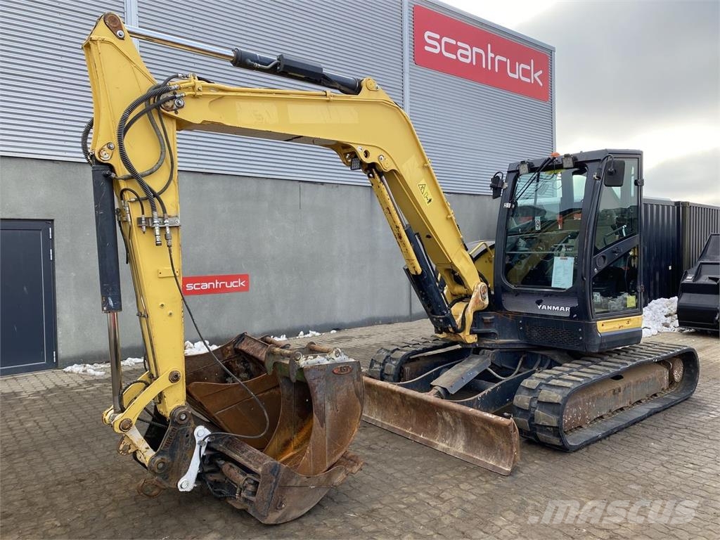 Yanmar VIO80-1A 轮式挖掘机