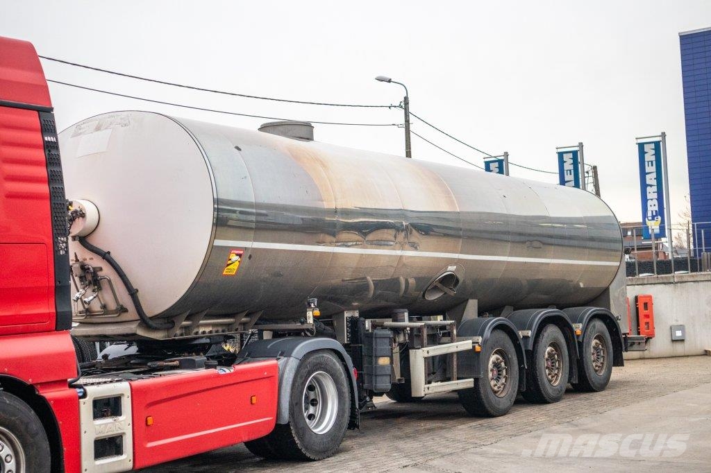ETA CITERNE LAIT/MILCH/MILK 29000L Semi-trailer med Tank