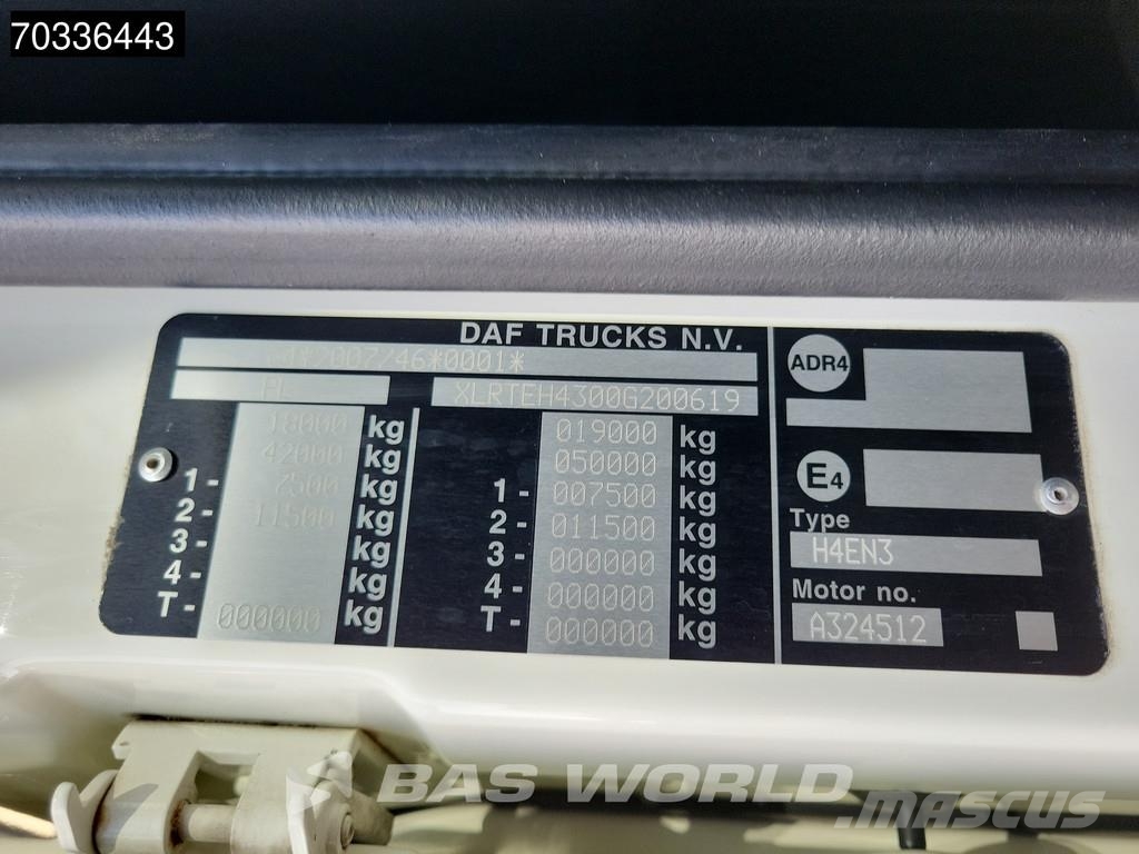 DAF XF 480 XF 4X2 SSC Mega NL-Truck APK 06-2027 2x Tan Sattelzugmaschinen