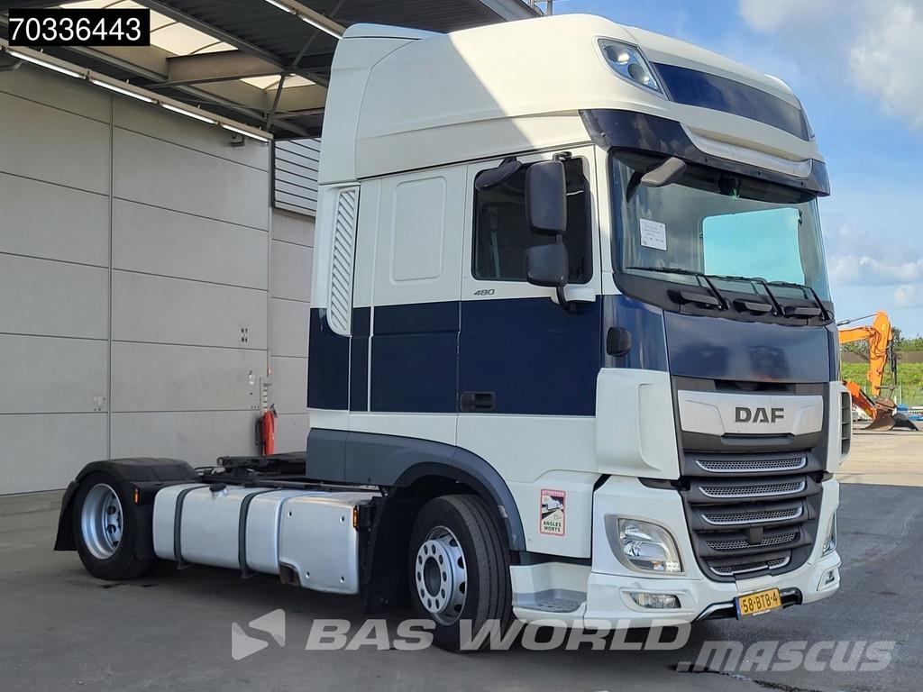 DAF XF 480 XF 4X2 SSC Mega NL-Truck APK 06-2027 2x Tan Sattelzugmaschinen