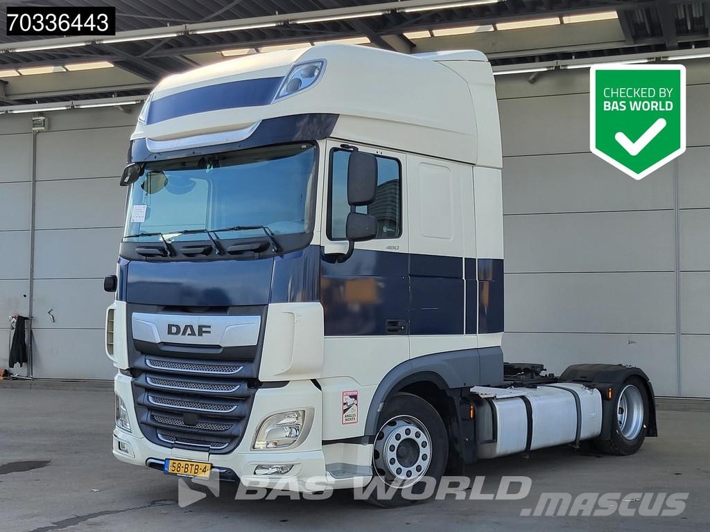 DAF XF 480 XF 4X2 SSC Mega NL-Truck APK 06-2027 2x Tan Sattelzugmaschinen
