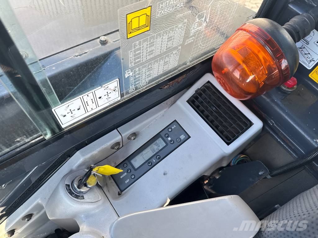 Hitachi ZX 55 U-5 A, 2014, Denmark - Mascus UK