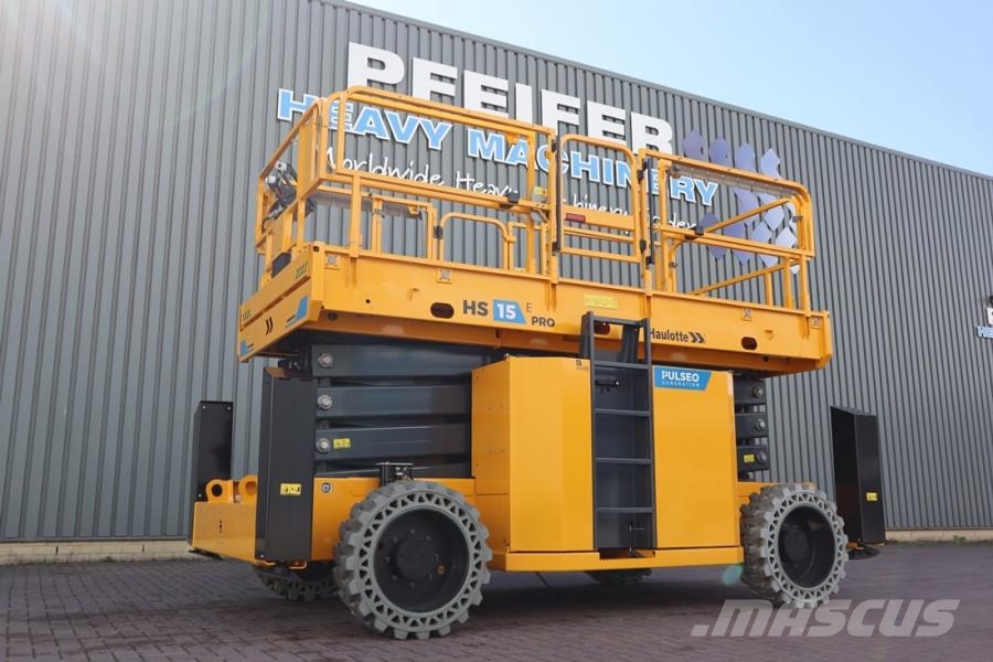 Haulotte HS15EPRO Valid Inspection, Full Electric 4x4 Drive Saksilavat