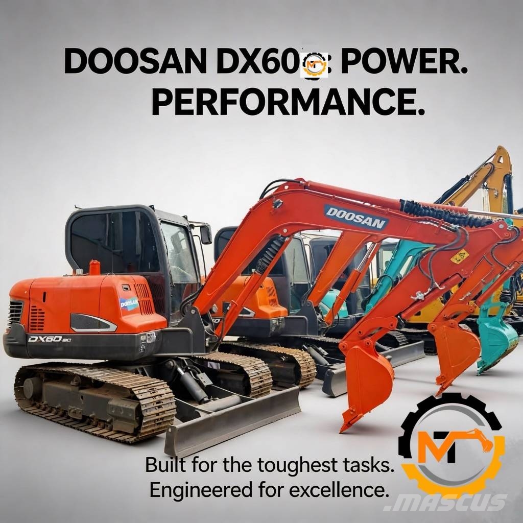 Doosan DX 60-9 C حفارات صغيرة أقل من 7 طن (حفارات صغيرة)