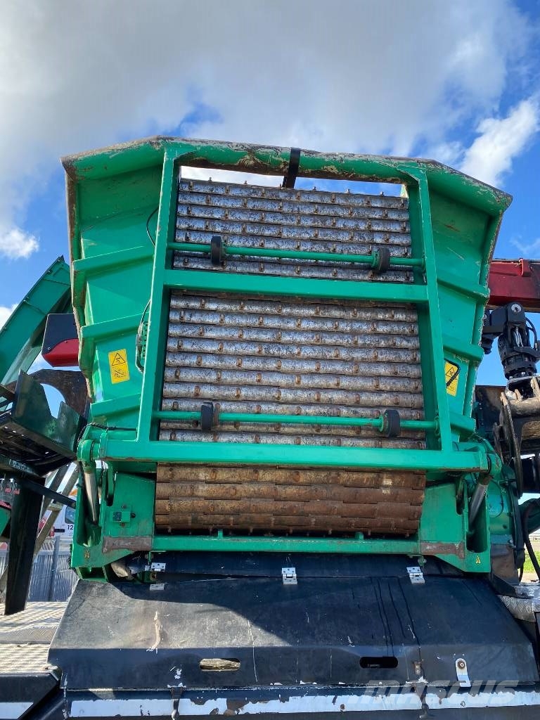 MAN TGS 26-500 6x6/JENZ HEM 583R endommagé Broyeur forestier