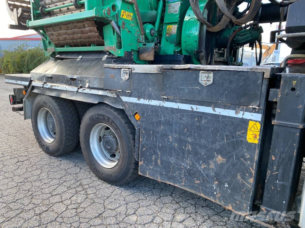 MAN TGS 26-500 6x6/JENZ HEM 583R endommagé Broyeur forestier