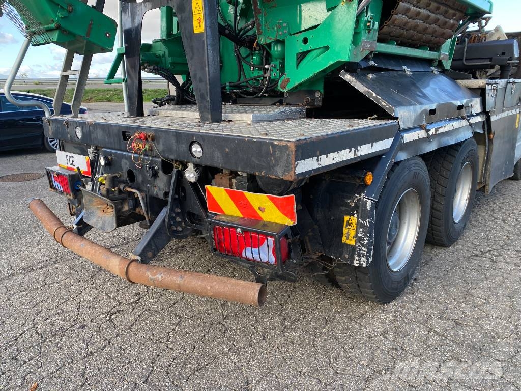 MAN TGS 26-500 6x6/JENZ HEM 583R endommagé Broyeur forestier