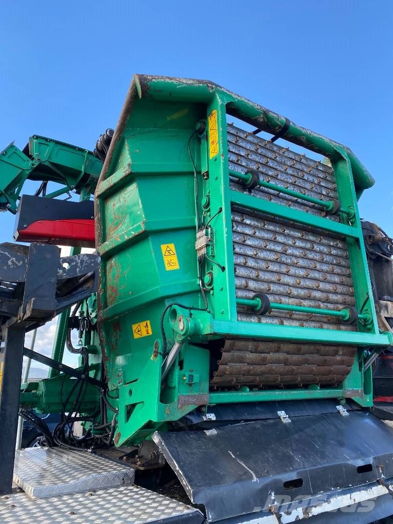 MAN TGS 26-500 6x6/JENZ HEM 583R endommagé Broyeur forestier