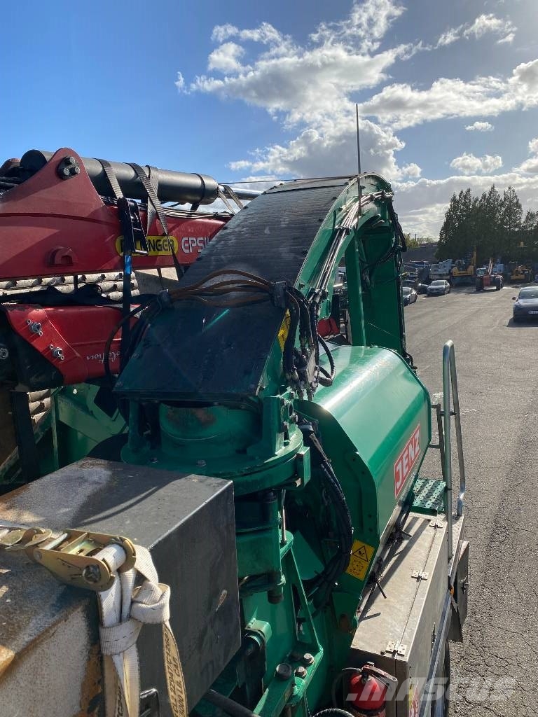 MAN TGS 26-500 6x6/JENZ HEM 583R endommagé Broyeur forestier