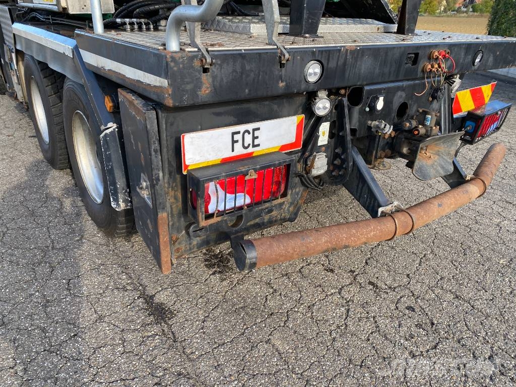 MAN TGS 26-500 6x6/JENZ HEM 583R endommagé Broyeur forestier