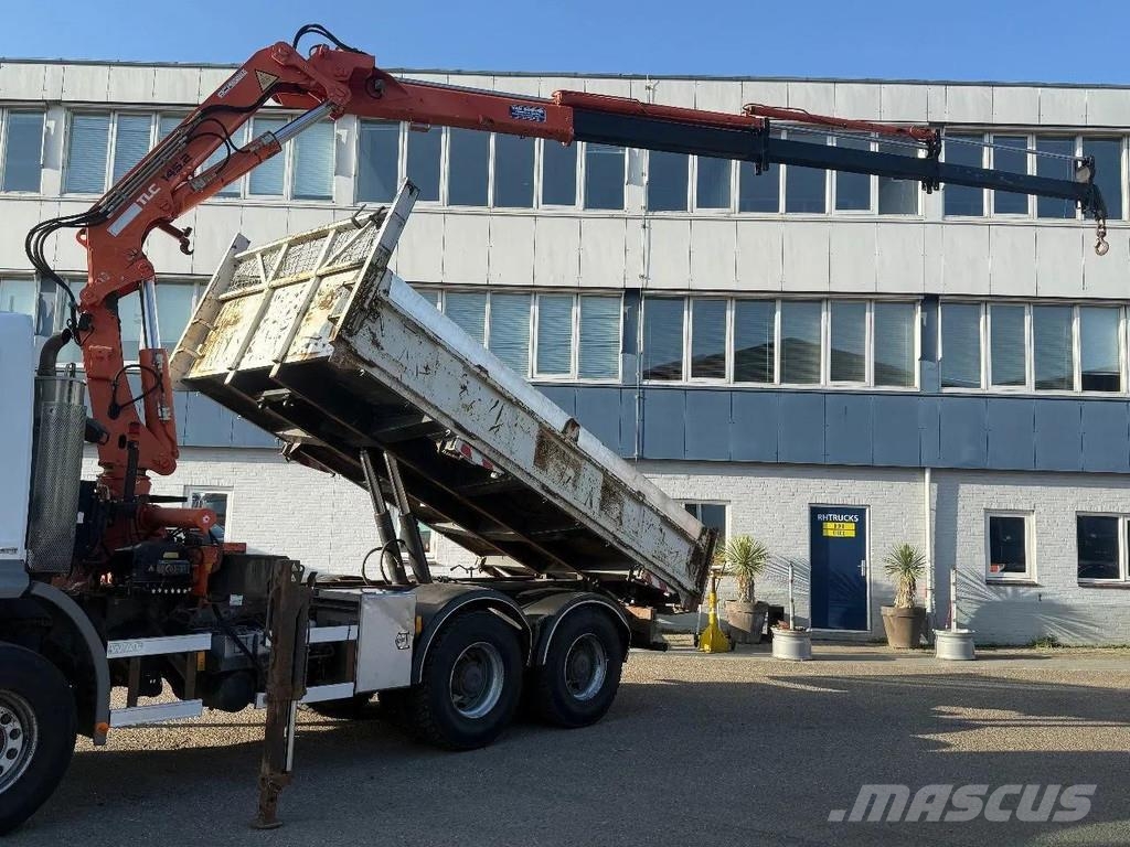 Mercedes-Benz Axor 2633 6X4 FULL STEEL TEREX 145.2 + WAF KIPPER رافعات صالحة لكل أنواع الطرق