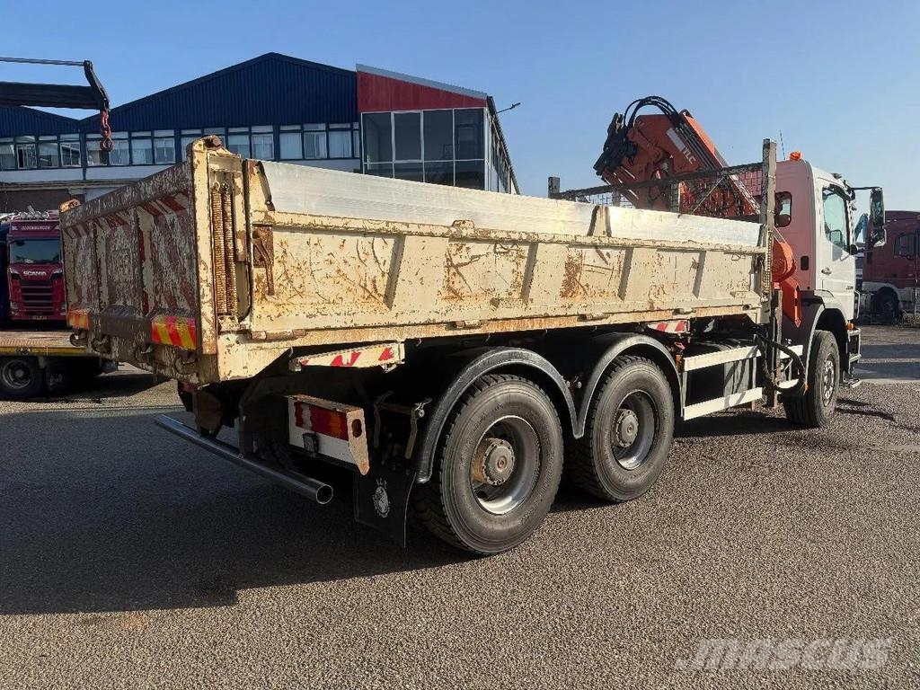 Mercedes-Benz Axor 2633 6X4 FULL STEEL TEREX 145.2 + WAF KIPPER رافعات صالحة لكل أنواع الطرق