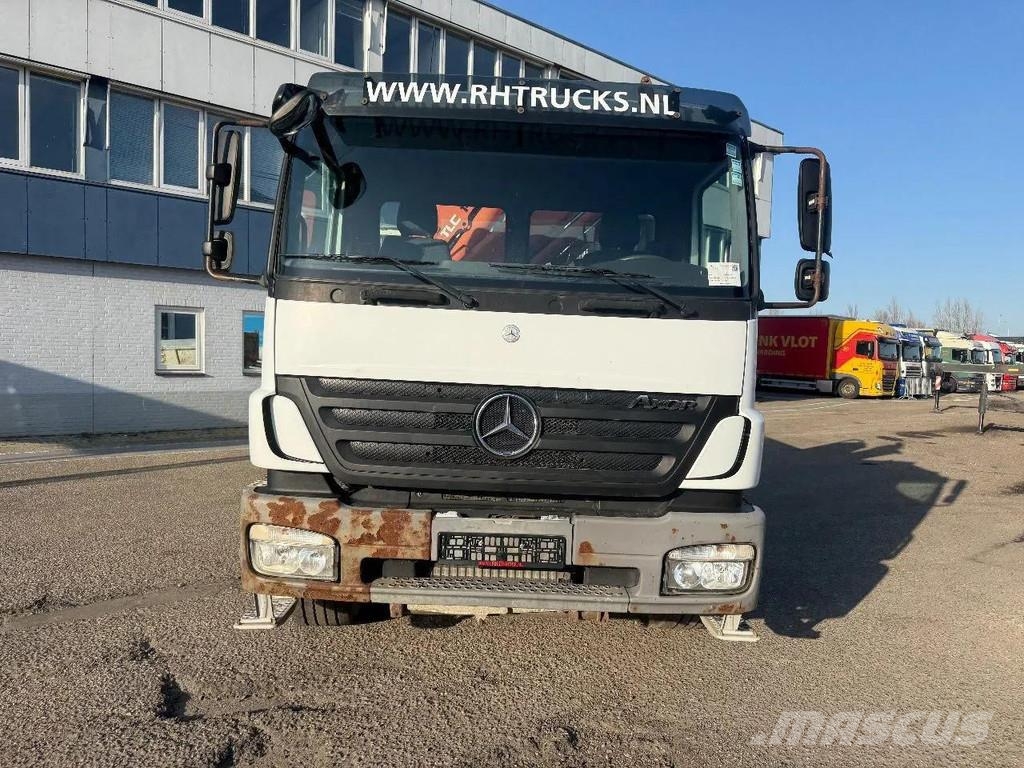 Mercedes-Benz Axor 2633 6X4 FULL STEEL TEREX 145.2 + WAF KIPPER رافعات صالحة لكل أنواع الطرق