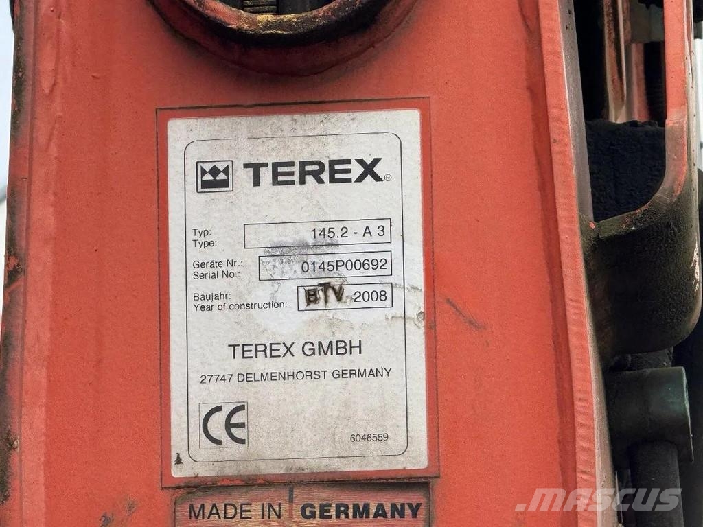 Mercedes-Benz Axor 2633 6X4 FULL STEEL TEREX 145.2 + WAF KIPPER رافعات صالحة لكل أنواع الطرق