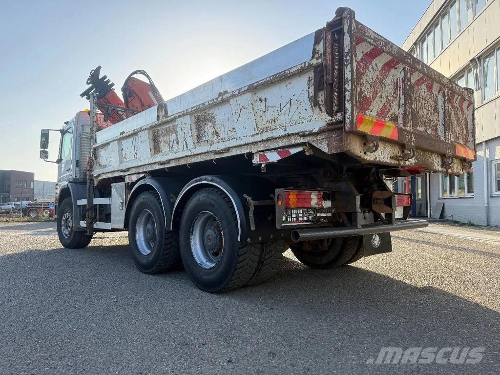 Mercedes-Benz Axor 2633 6X4 FULL STEEL TEREX 145.2 + WAF KIPPER رافعات صالحة لكل أنواع الطرق