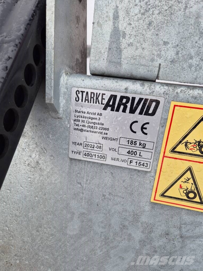 Fjärås 400/1100 sandspridare demokörd Hiekan- ja suolanlevittimet