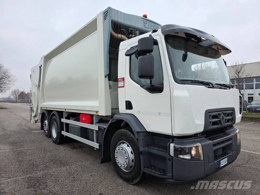 Renault TRUCKS D26 WIDE 320 P6X2 E6 PASSO 4100 Vuilniswagens