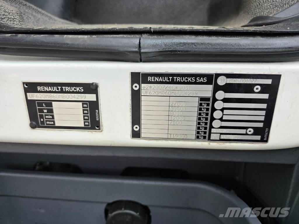 Renault TRUCKS D26 WIDE 320 P6X2 E6 PASSO 4100 Vuilniswagens
