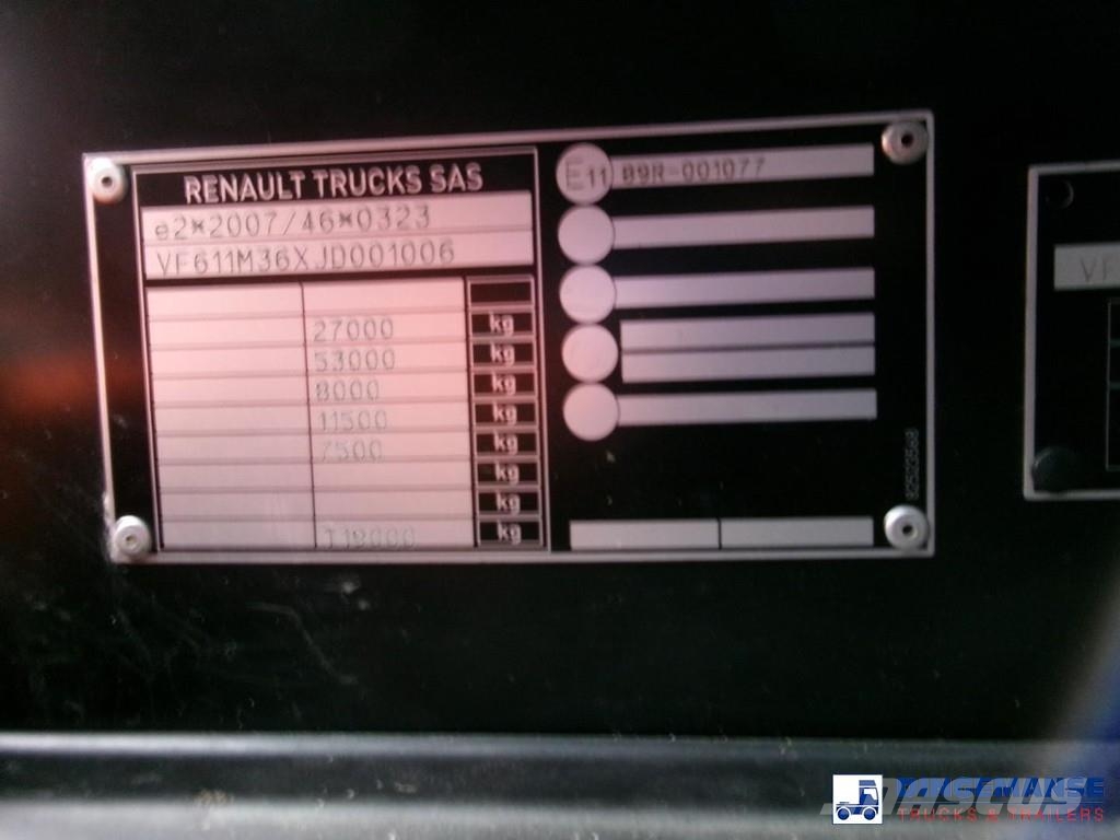 Renault T 480 6x2 Euro 6 container hook Camiones polibrazo