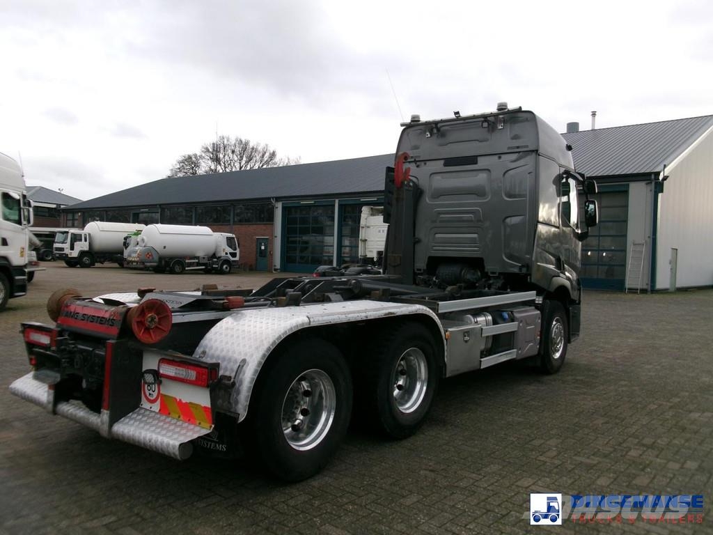 Renault T 480 6x2 Euro 6 container hook Camiones polibrazo