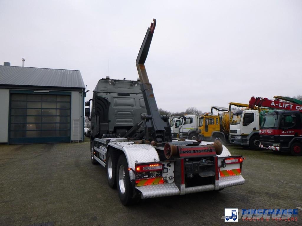 Renault T 480 6x2 Euro 6 container hook Camiones polibrazo