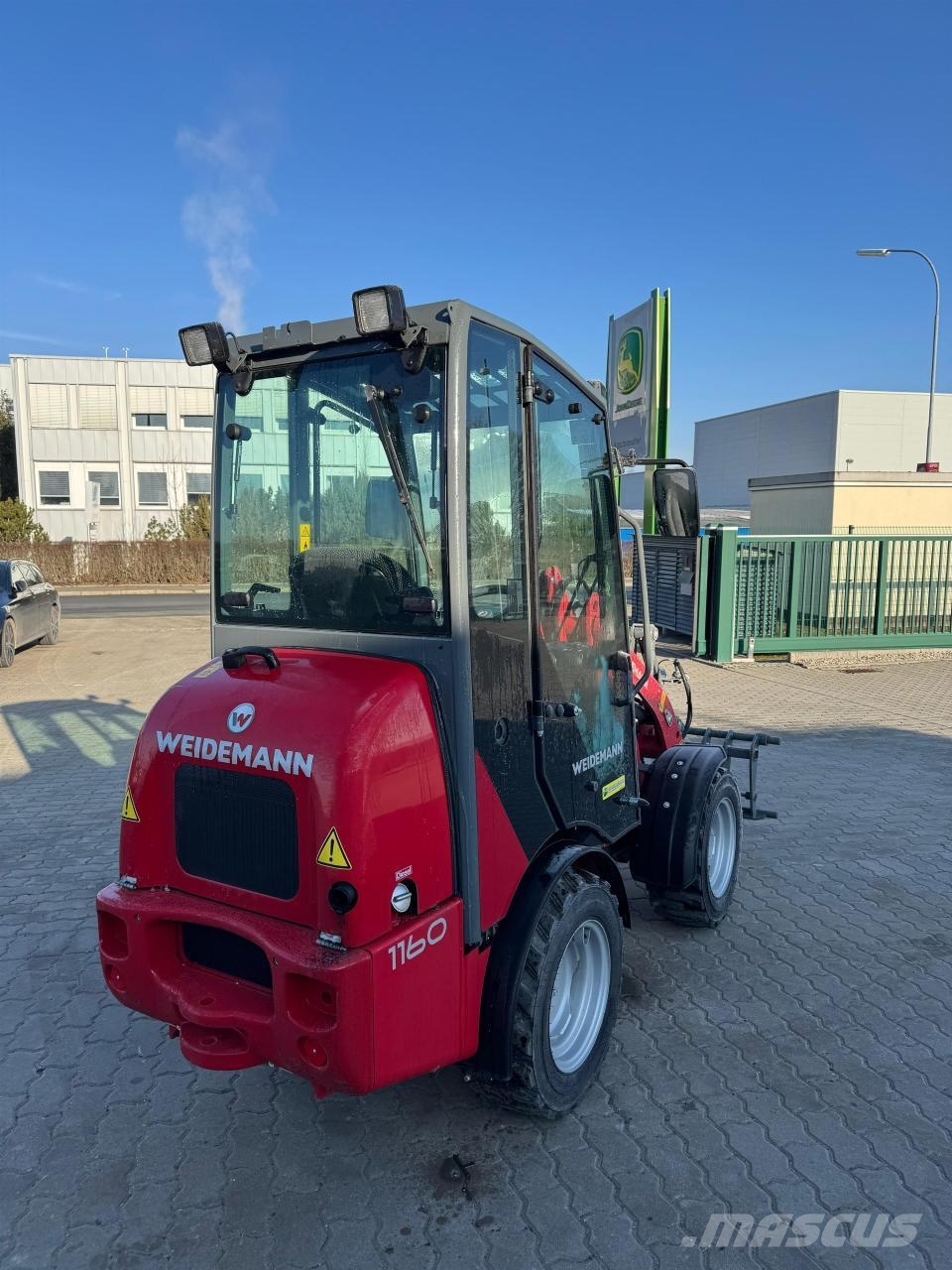 Weidemann 1160 Cargadoras y excavadoras frontales