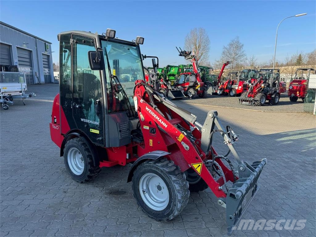 Weidemann 1160 Cargadoras y excavadoras frontales