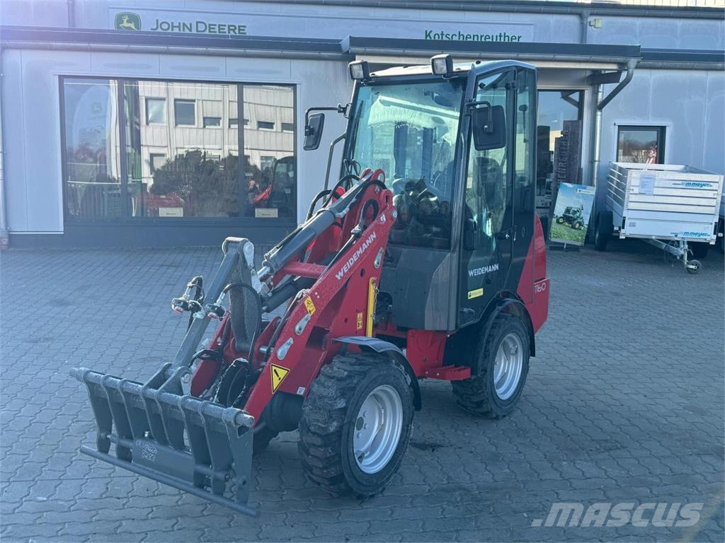 Weidemann 1160 Cargadoras y excavadoras frontales