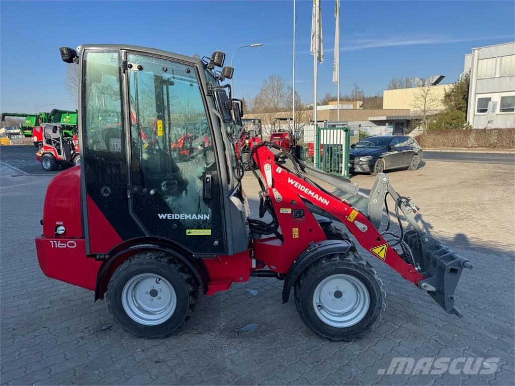 Weidemann 1160 Cargadoras y excavadoras frontales