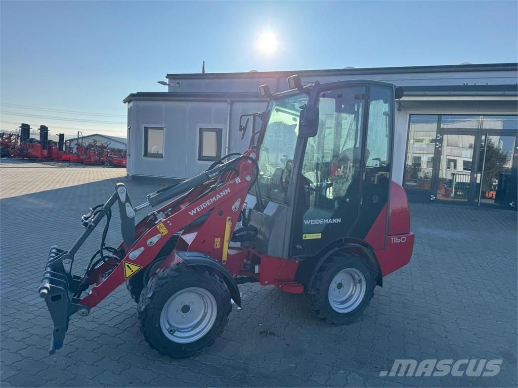 Weidemann 1160 Cargadoras y excavadoras frontales