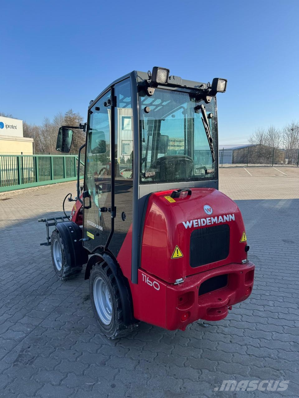 Weidemann 1160 Cargadoras y excavadoras frontales