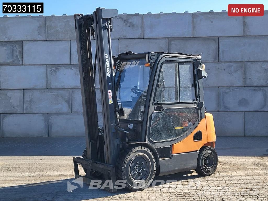Doosan D25S -5 MISSING Engine &amp; Seat Дизельные погрузчики