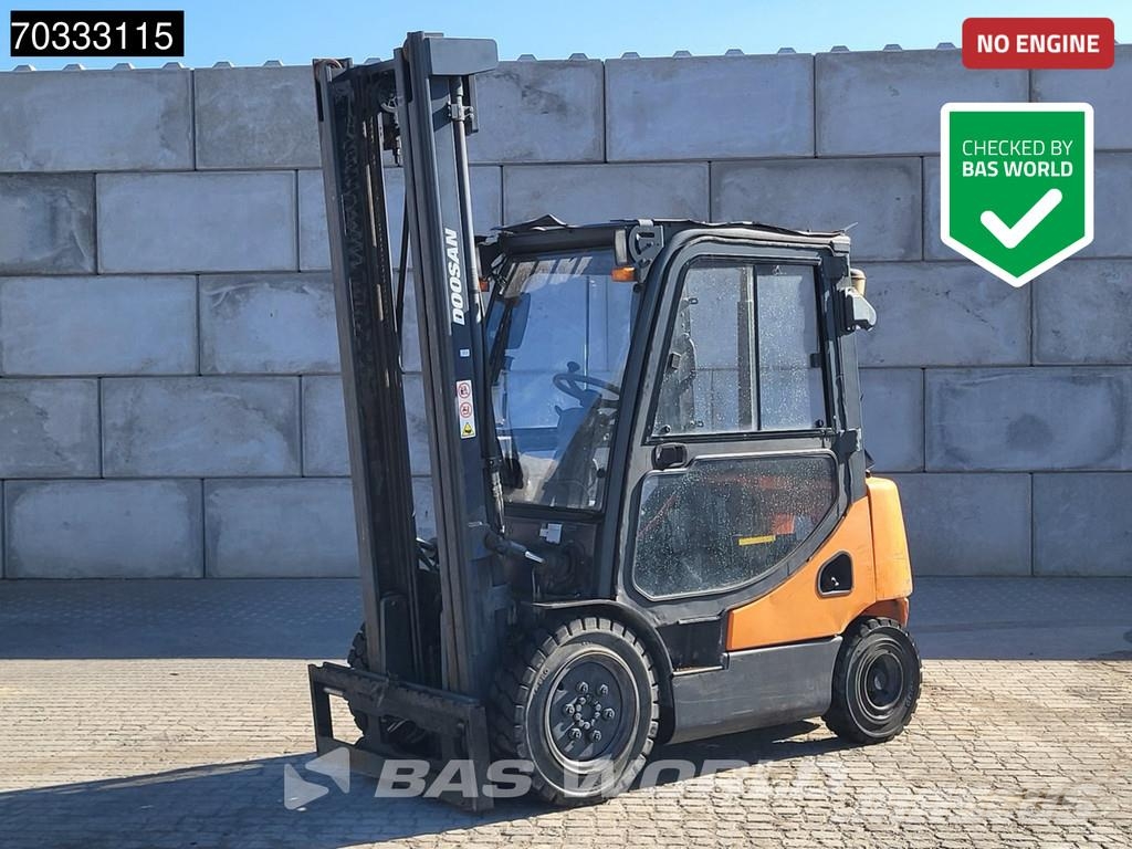 Doosan D25S -5 MISSING Engine &amp; Seat Дизельные погрузчики