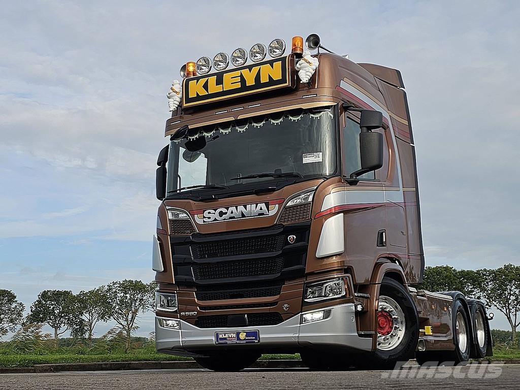 Scania R580 6X2 NB LED LEATHER 트랙터 유닛