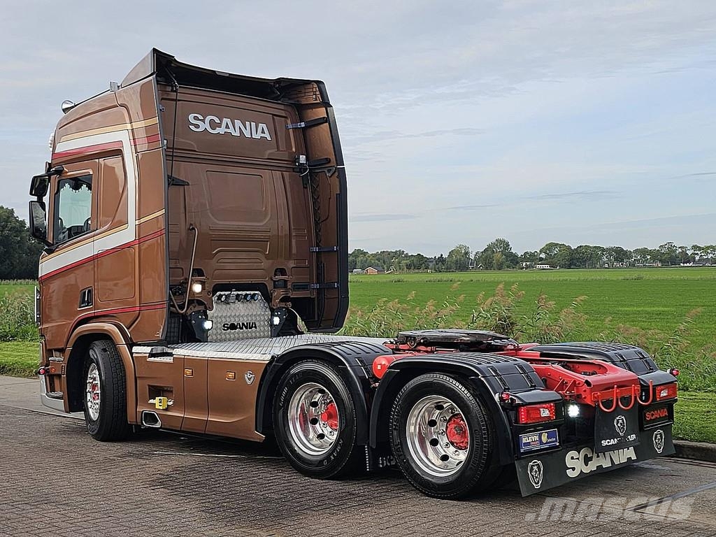 Scania R580 6X2 NB LED LEATHER 트랙터 유닛