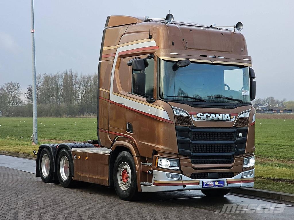 Scania R580 6X2 NB LED LEATHER 曳引機組件