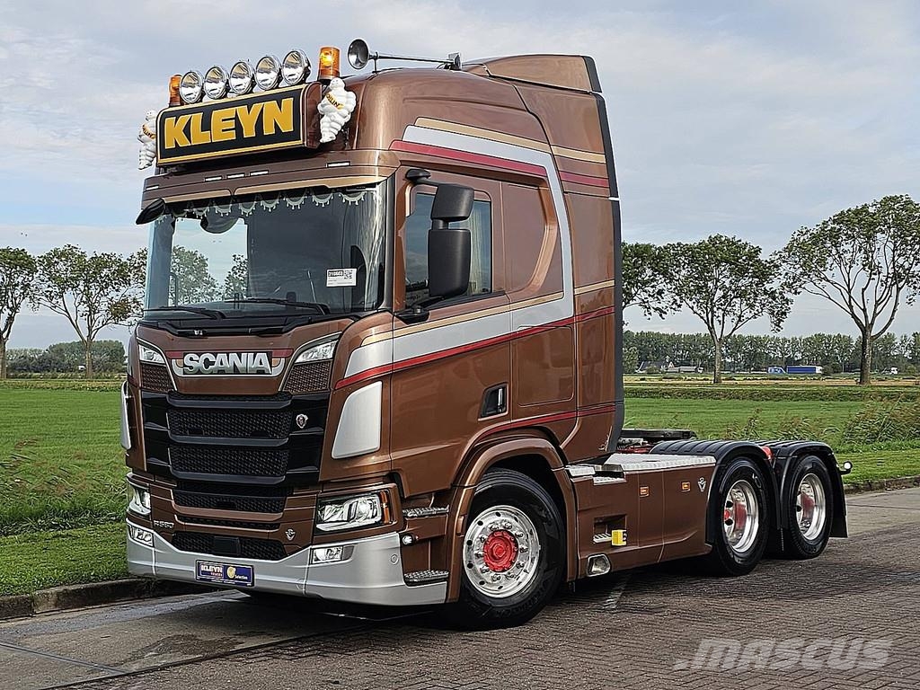 Scania R580 6X2 NB LED LEATHER 트랙터 유닛