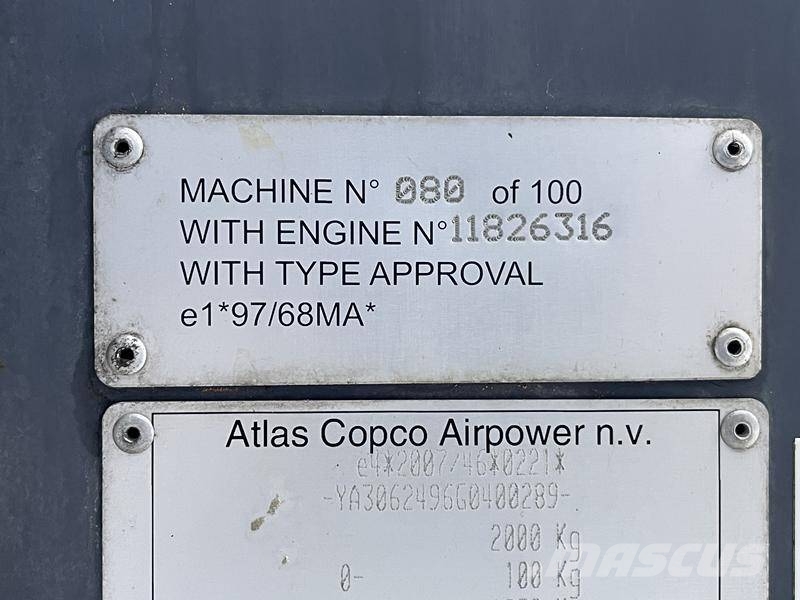 Atlas Copco XAHS 186 Compresores