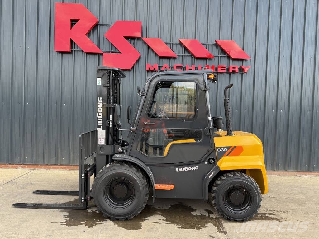 LiuGong CLG 2030 H RT4 4x4 3T Rough Terrain Forklift Empilhadores Diesel